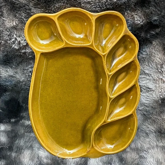 Vintage Set of 4 fondue plates - Picture 5 of 16